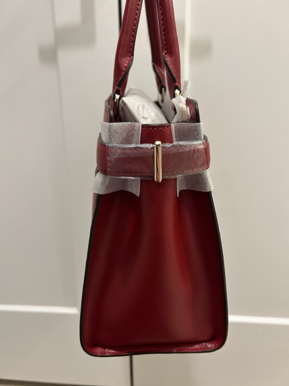 Kate Spade (NWT) Staci Medium Satchel in Red Curran - Picture 5 of 10